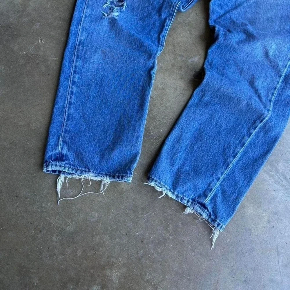 Polo Ralph Lauren relaxed fit distressen jeans vintage size 34x27